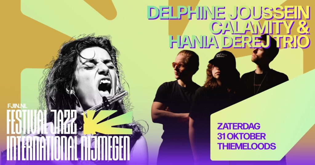 FJIN – Delphine Joussein Calamity & Hania Derej Trio — Bron: Brebl / FJIN