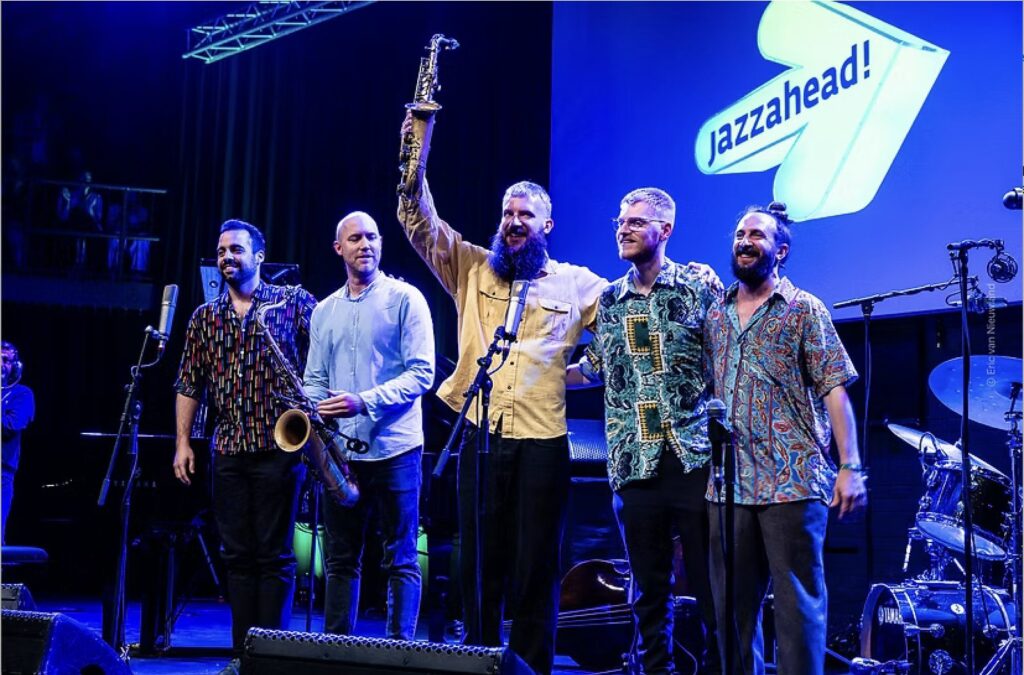 Sam Newbould Quintet — Foto: Eric van Nieuwland / Hot House Jazz Leiden