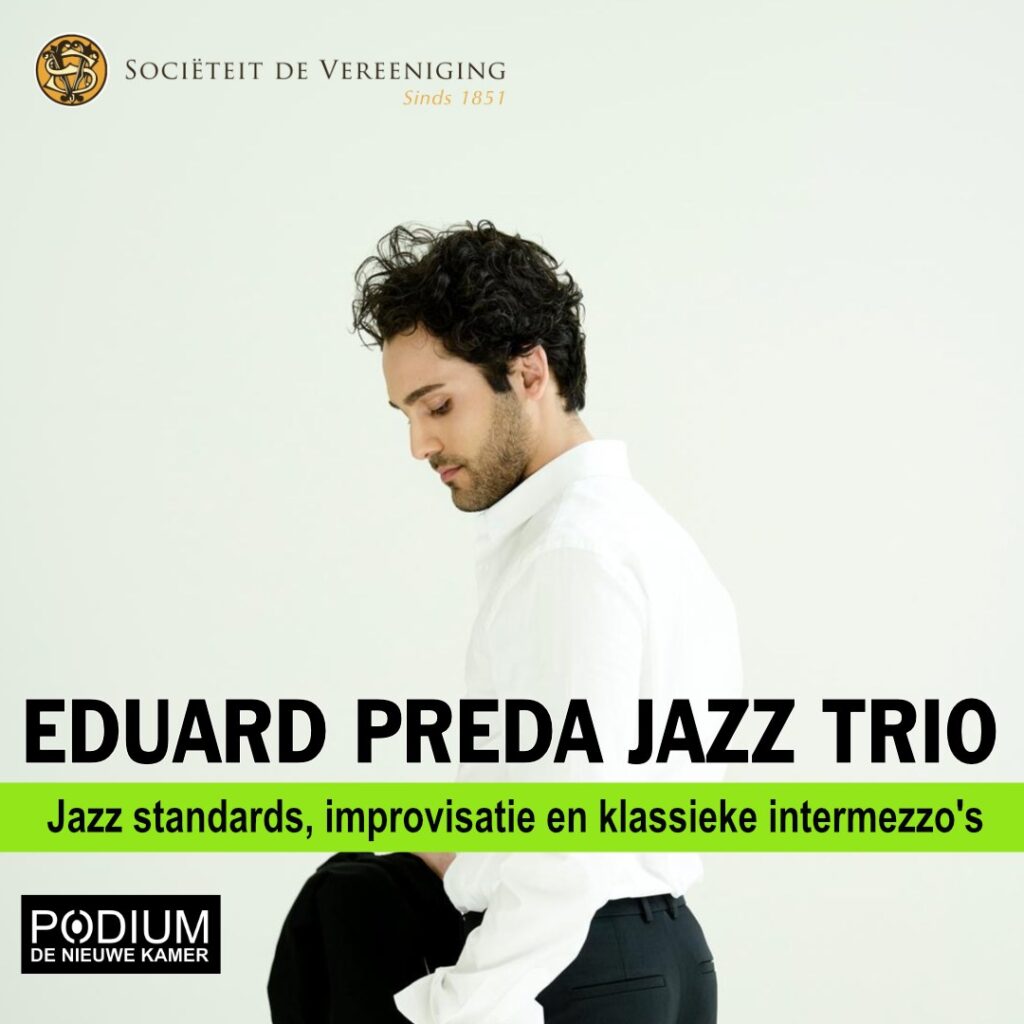 Eduard Preda Jazz Trio — Foto: Podium de Nieuwe Kamer