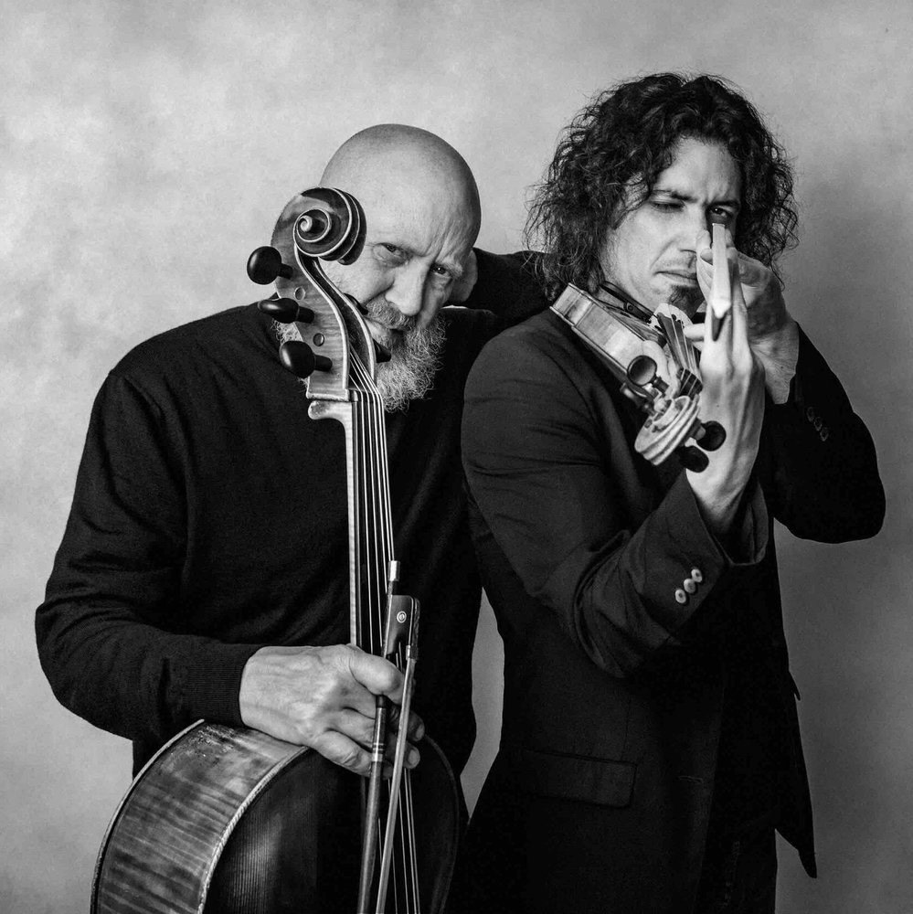 Ernst Reijseger & Mario Forte — Foto: De Kultuurwerkplaats