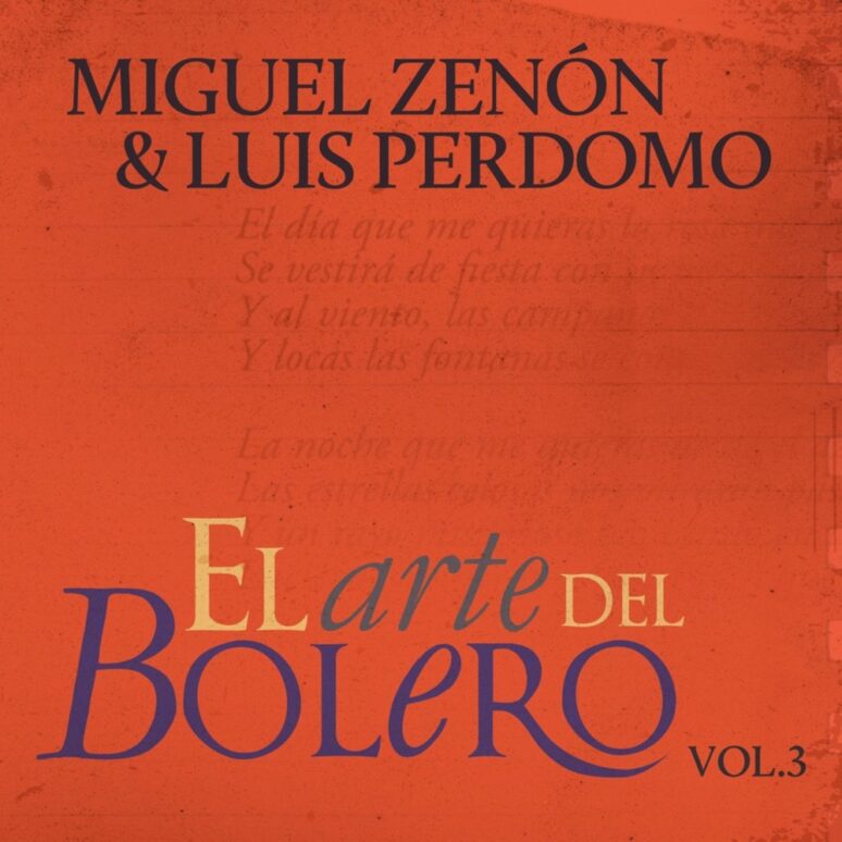 Cover El Arte del Bolero Vol. 3, Miel Music