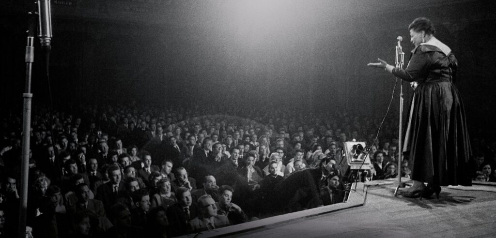 Ella Fitzgerald. Foto: Ed van der Elsken